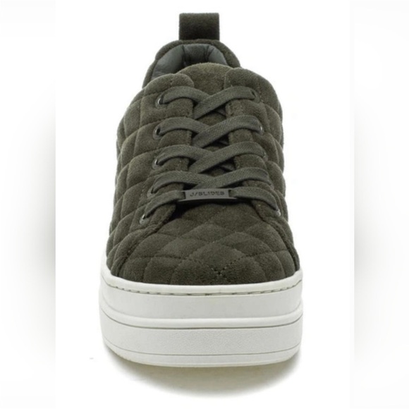 J/Slides NYC Quilted Platform Sneaker - Picture 3 of 9